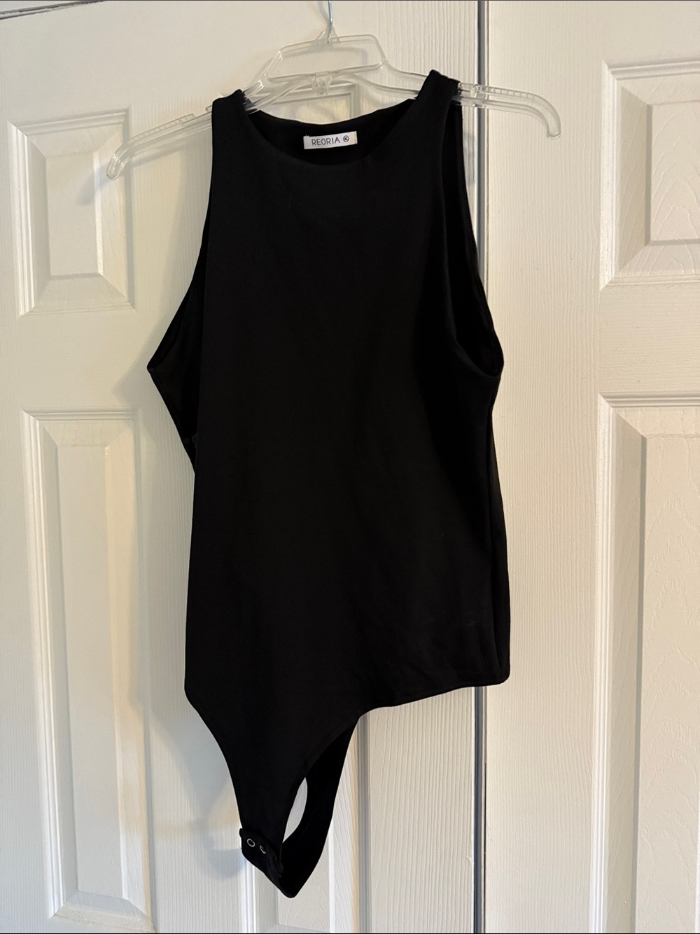 ReoRia Black Tank Bodysuit